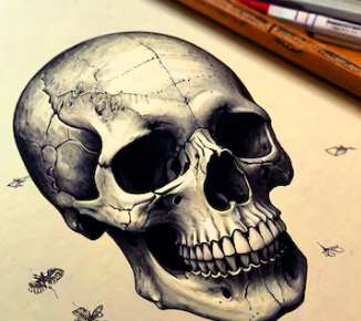 Drawing:oldj_7nsvxk= Skull