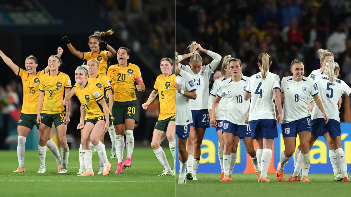 Australia women's national football team vs england women's national football team timeline